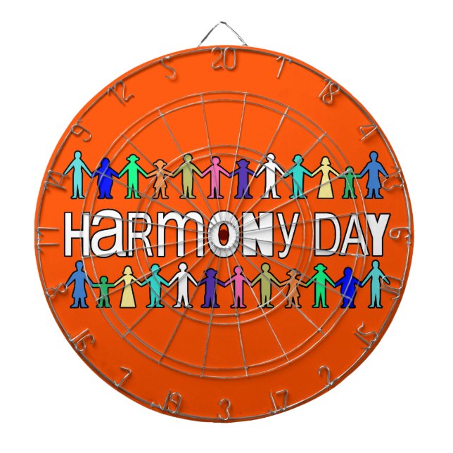 Tabla Dardos Harmony Day Australia  (Frente)