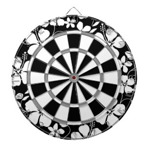 TABLA DARDOS HAWAIIAN HULA (HIBISCUS) PRETO