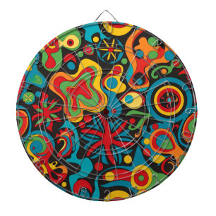 Tabla Dardos Hippie Dartboard
