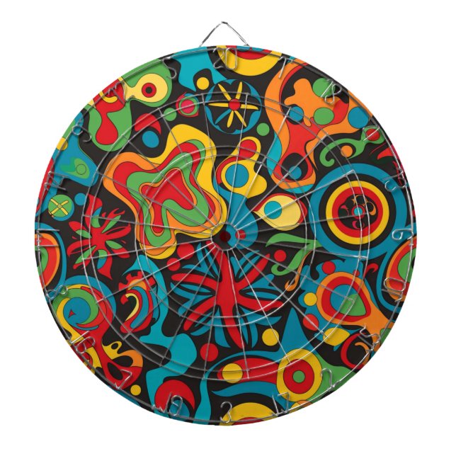 Tabla Dardos Hippie Dartboard (Frente)