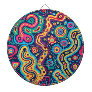 Tabla Dardos Hippie Dartboard