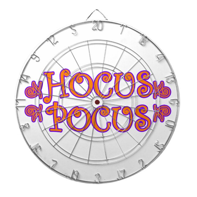 Tabla Dardos Hocus Pocus (Frente)