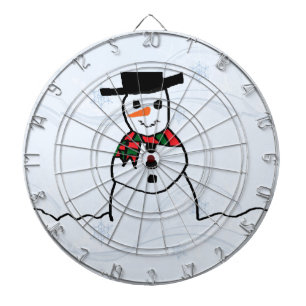 Tabla Dardos Homem de neve