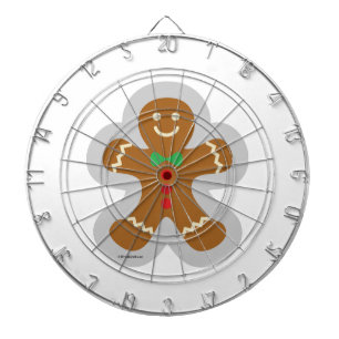 Tabla Dardos Homem De Pão-Gingerido Fazer Anjo Na Neve