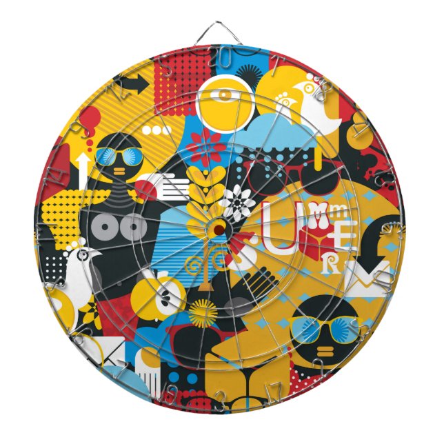 Tabla Dardos Hora de Verão (Frente)