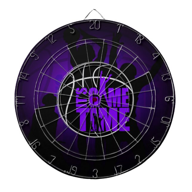 Tabla Dardos Hora do Jogo - Roxo (Frente)