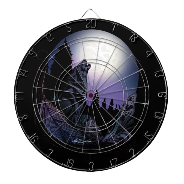 Tabla Dardos Howling Wolf (Frente)