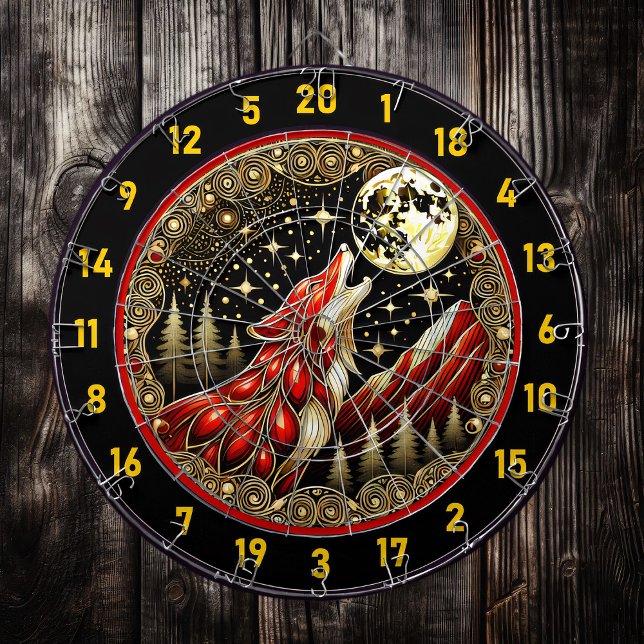 Tabla Dardos Howling Wolf Liga À Selva (Criador carregado)