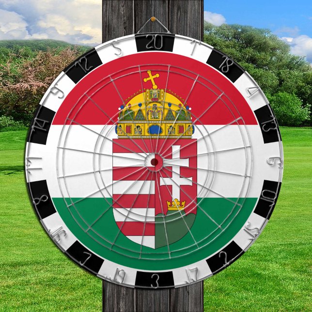 Tabla Dardos Hungria Dartboard & Flag / conselho de jogos (Criador carregado)