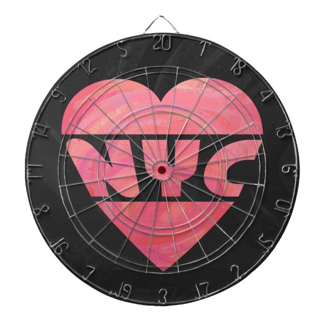Tabla Dardos I Heart NYC (Frente)