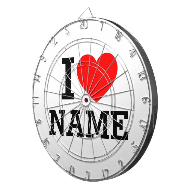 Tabla Dardos I Nome do Coração (Frente Direita)