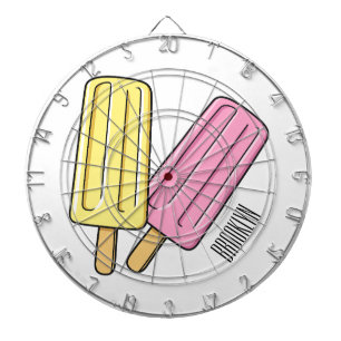 Tabla Dardos Ice pop cartoon