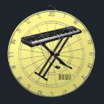 Tabla Dardos Ilustração de desenho de piano de teclado<br><div class="desc">Ilustração de desenho de piano de teclado</div>