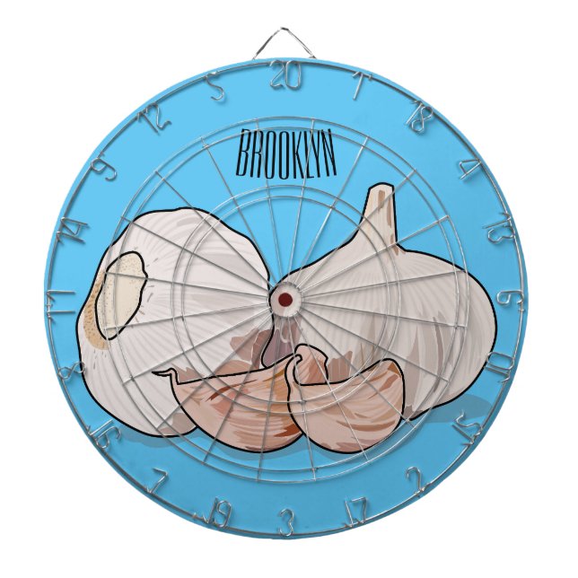 Tabla Dardos Ilustração de desenho em quadrinhos (Frente)