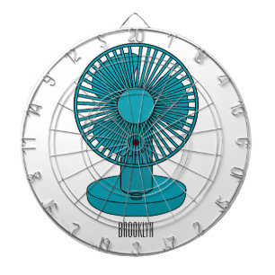 Tabla Dardos Ilustração do desenho do ventilador