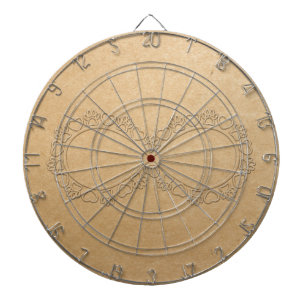 Tabla Dardos Impressão Infinita De Pata De Cão De Amor