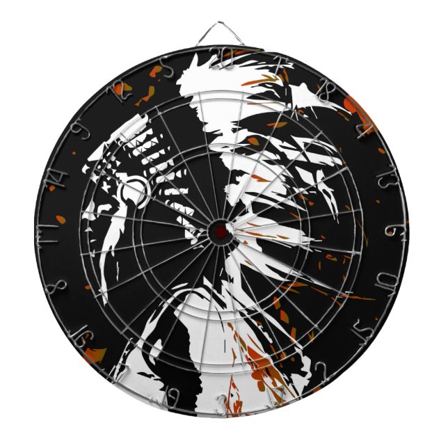 Tabla Dardos Indiano do nativo americano (Frente)