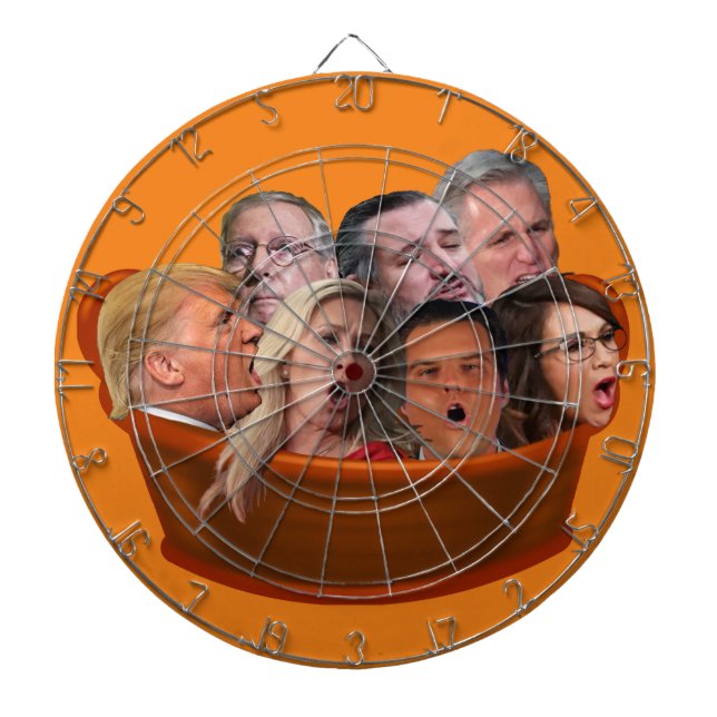 Tabla Dardos Inferno em uma cesta de mão 2024 Funny Anti-Conser (Frente)
