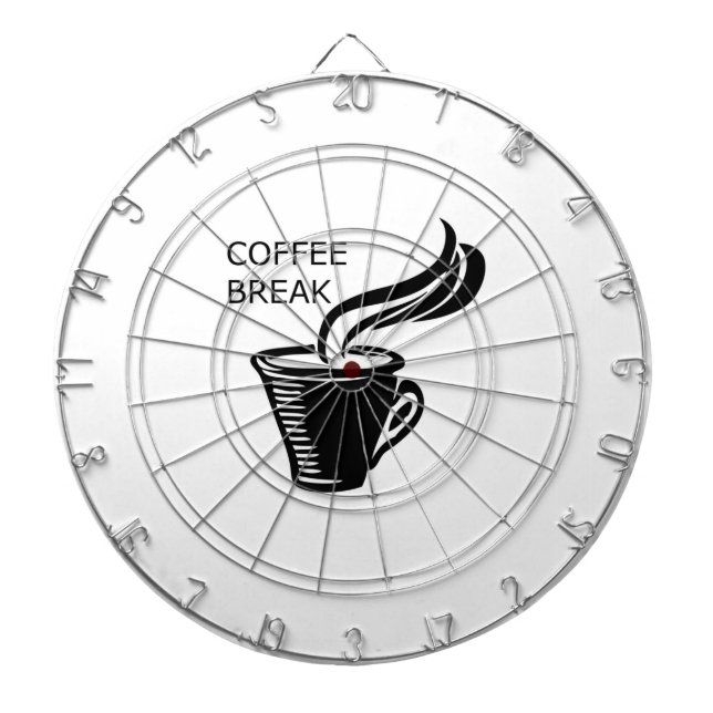 Tabla Dardos intervalo de café (Frente)