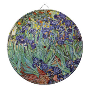 Tabla Dardos Íris de Van Gogh Pintura Impressionista