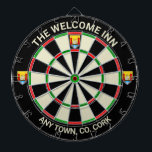 Tabla Dardos Irish County Cork Ireland Dartboard<br><div class="desc">Ideia para qualquer bar, pub, hotel ou até sua própria casa em County Cork, Irlanda. Ficaria excelente em qualquer parte do mundo como um lembrete deste belo condado irlandês também. Este prato carregar a crista oficial do condado no solteiro vinte e um de cada lado. Mude o texto em cima...</div>