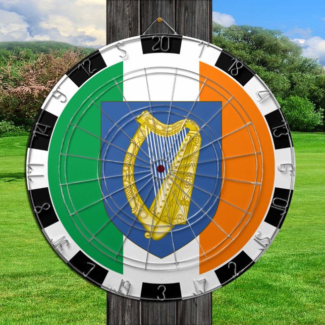 Tabla Dardos Irish Dartboard & Irish Flag dardos / conselho de  (Criador carregado)