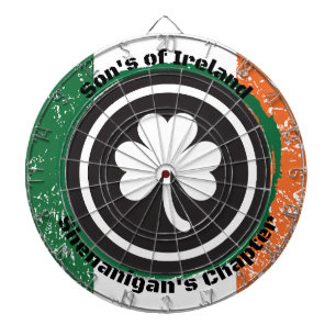 Tabla Dardos Irish Flag Dart Board