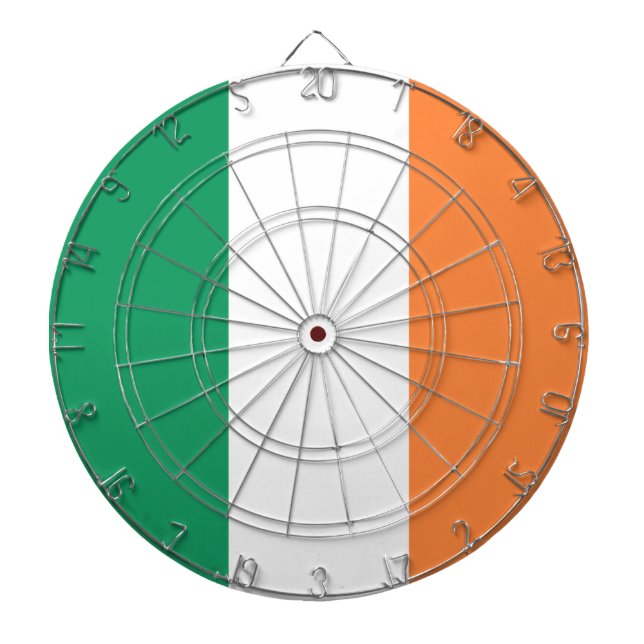 Tabla Dardos Irish Flag (República da Irlanda) (ROI) (Eire) (Frente)