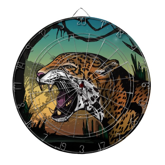 Tabla Dardos Jaguar (Frente)