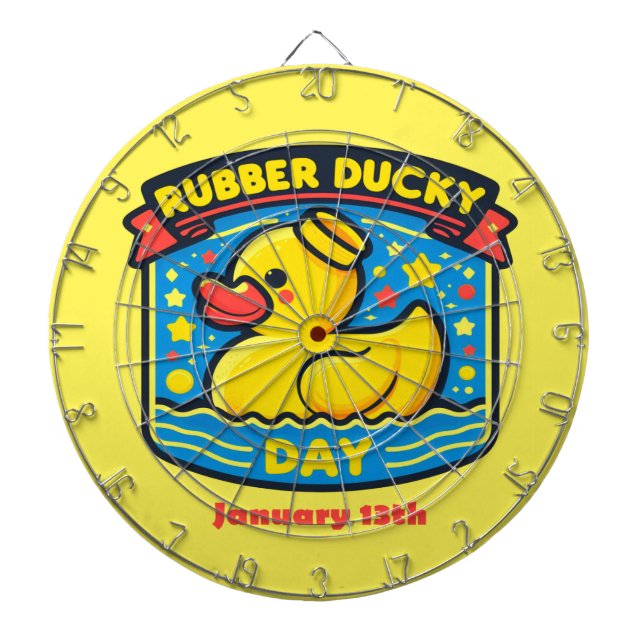 Tabla Dardos Jan 13 - Rubber Ducky Day (Frente)