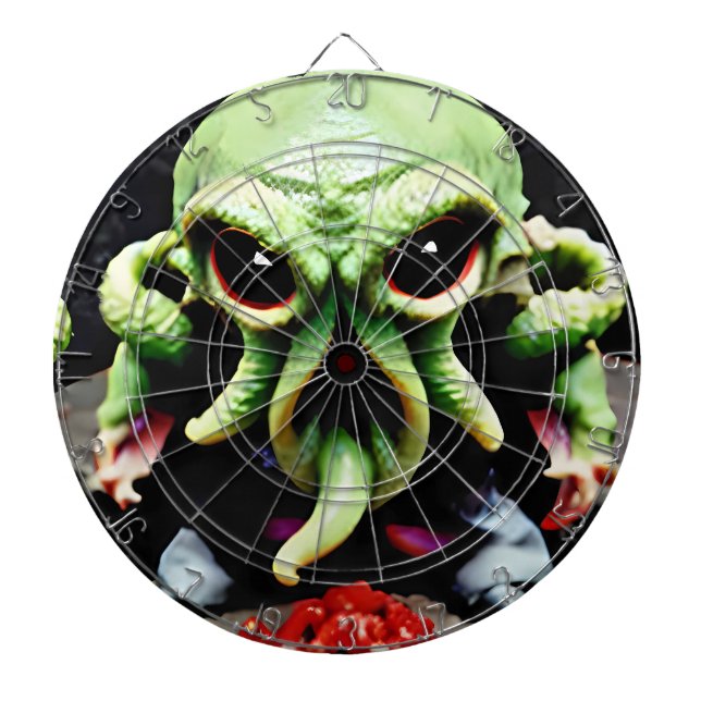 Tabla Dardos Jantar com Cthulhu (Frente)