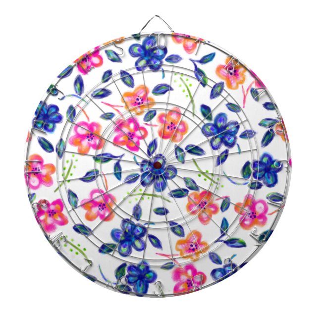 Tabla Dardos Jardim Flor (Frente)
