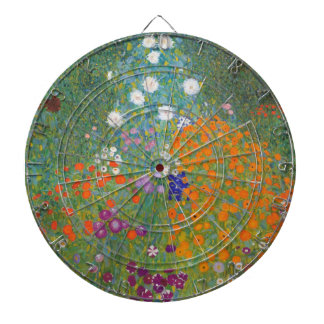 Tabla Dardos Jardim Flor (por Gustav Klimt)