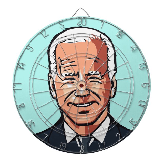 TABLA DARDOS JOE BIDEN PIADA DARTBOARD ENGRAÇADO (Frente)