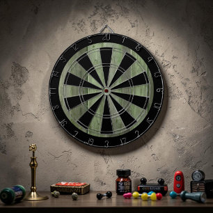 Tabla Dardos Jogo Verde Grunge Personalizado