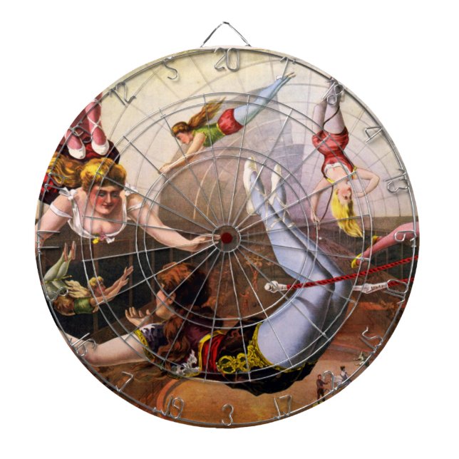 TABLA DARDOS JÚRTEIS CIRCUS - SALA DE JOGOS - JOGOS - PRESENTES (Frente)