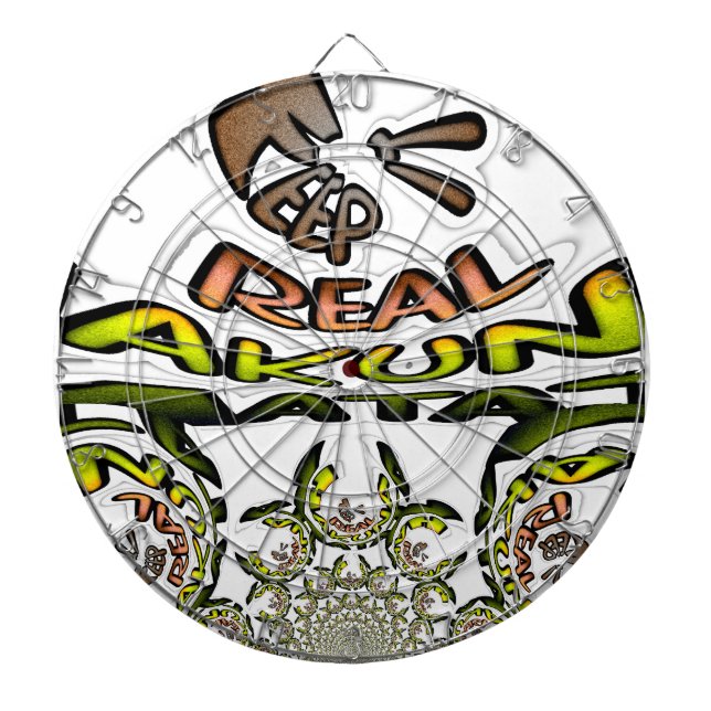 Tabla Dardos Kaleidoscope Art Impressão/Graphic (Frente)