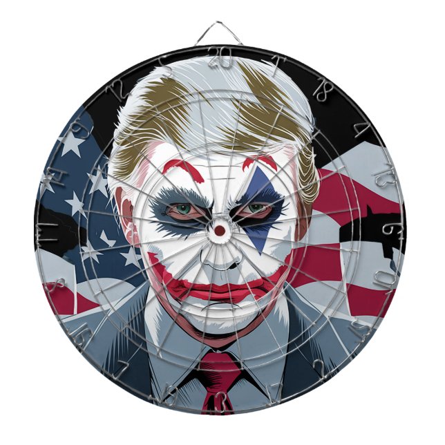 TABLA DARDOS KAMALA HARRIS: "A TRUMP É TÃO INSERIDA (Frente)