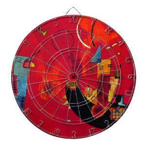 Tabla Dardos Kandinsky Mit und Gegen
