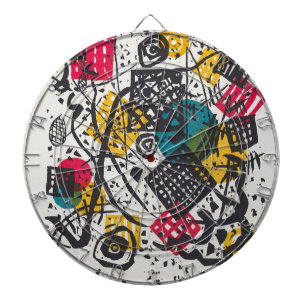 Tabla Dardos Kandinsky Vintage Kleine Welten V Bauhaus Abstrato
