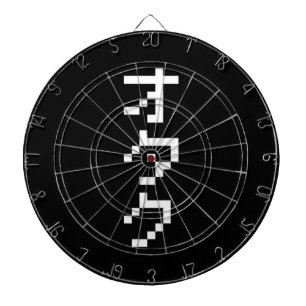 Tabla Dardos Katakana japonesa - pixel de 8 bits - Vertical