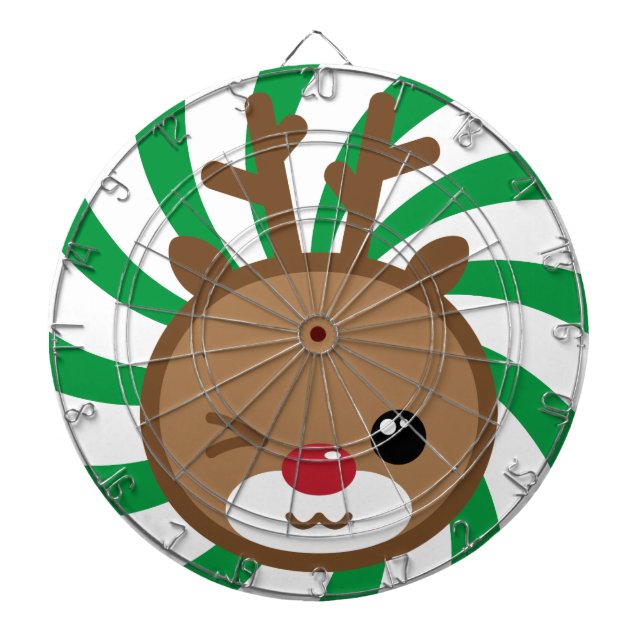 Tabla Dardos Kawaii Reindeer Dart Board (Frente)