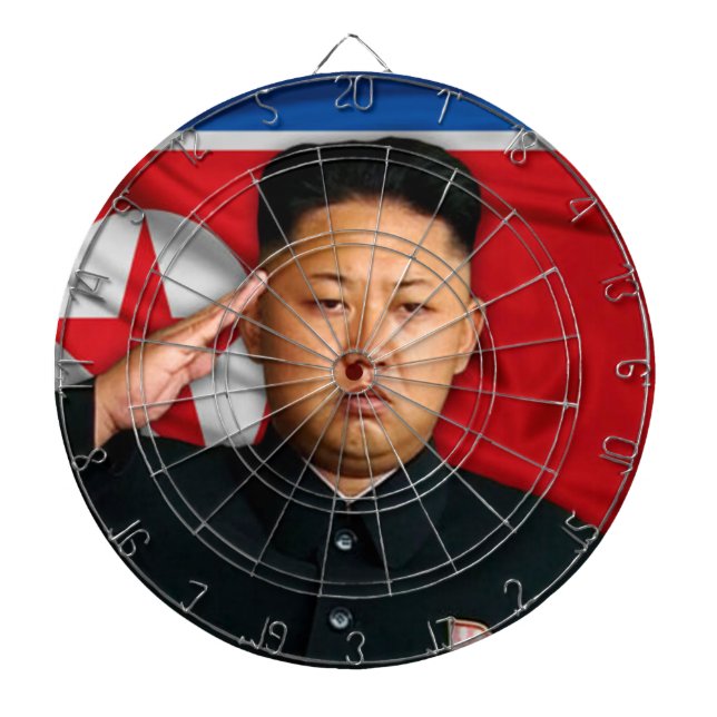 Tabla Dardos Kim Jong Un (Frente)