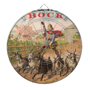Tabla Dardos King of Bock Beer Rsing Dartboard