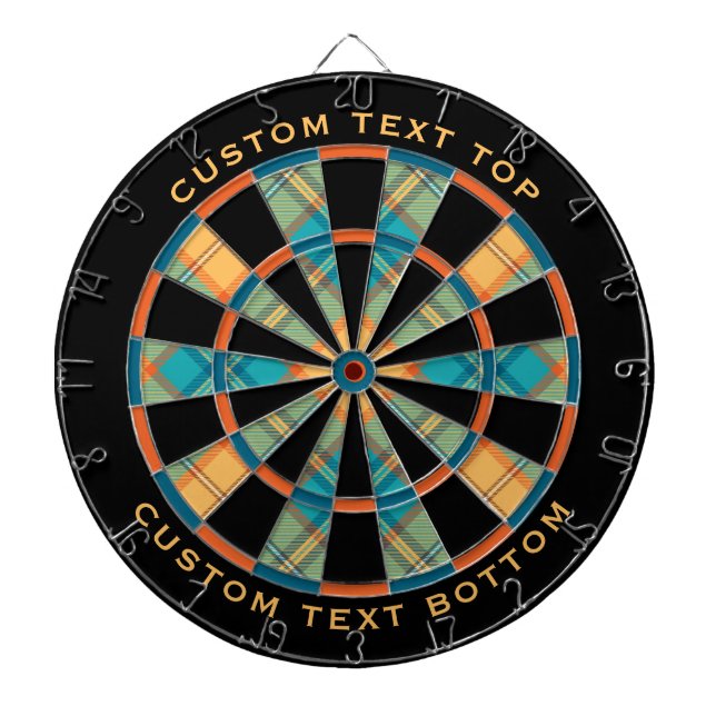 Tabla Dardos Kingfisher Tartan Dart Board (Frente)