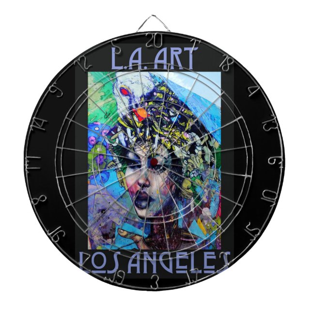 Tabla Dardos LA Art Dart Board (Frente)