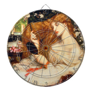 Tabla Dardos Lady Lilith (Beleza Impressionante com Cabelo Verm