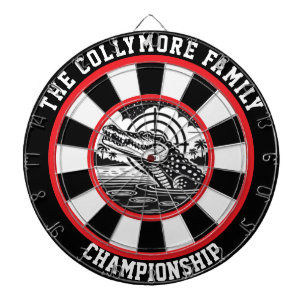 Tabla Dardos Lago Crocodile Design