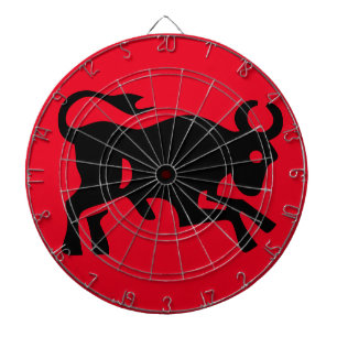 Tabla Dardos Legal Bull visual Black Bulleting