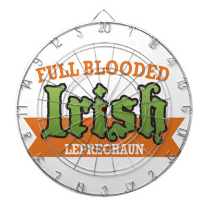Tabla Dardos Leprechaun Irlandês - Cheio Inundado